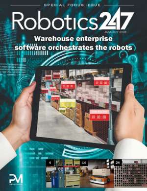 Warehouse enterprise software orchestrates the robots