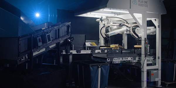 Automate 2024: Plus One launches dual-arm parcel induction system