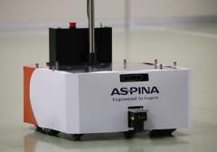 ASPINA Develops Autonomous Mobile Robot for Manufacturing Plants