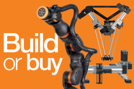 Build your own robot or buy a turnkey solution