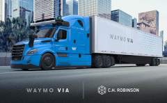 Waymo Via and C.H. Robinson Plan Multiyear Pilot of Autonomous Trucking